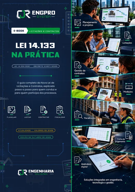Capa do e-book Lei 14.133 na prática